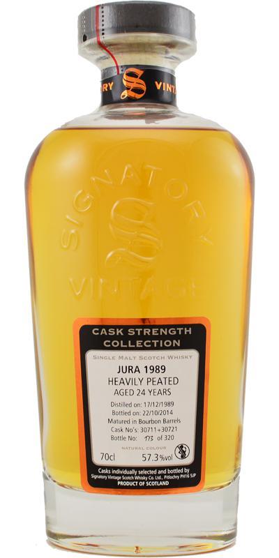 Isle of Jura 1989 SV  Cask Strength Collection