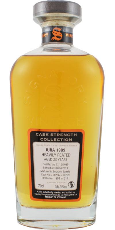 Isle of Jura 1989 SV  Cask Strength Collection - Heavily Peated