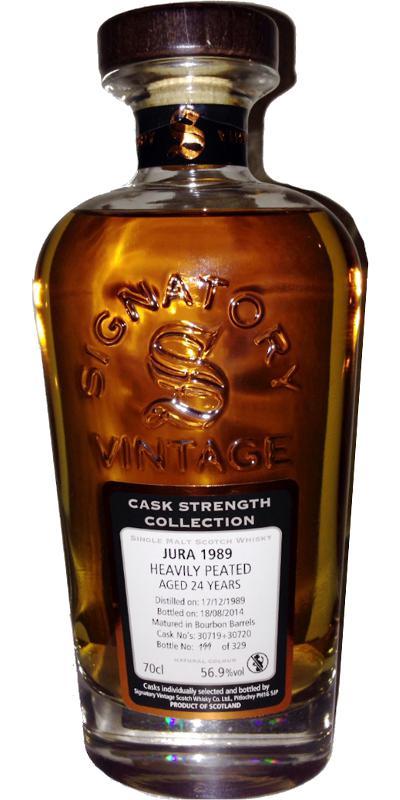 Isle of Jura 1989 SV  Cask Strength Collection
