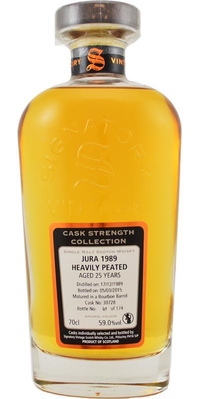 Isle of Jura 1989 SV  Cask Strength Collection