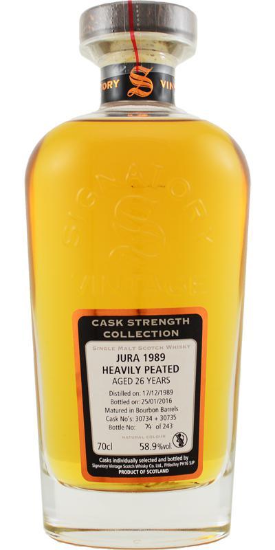 Isle of Jura 1989 SV  Cask Strength Collection