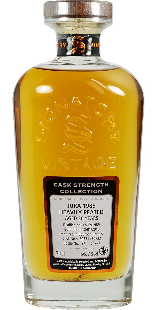 Isle of Jura 1989 SV  Cask Strength Collection