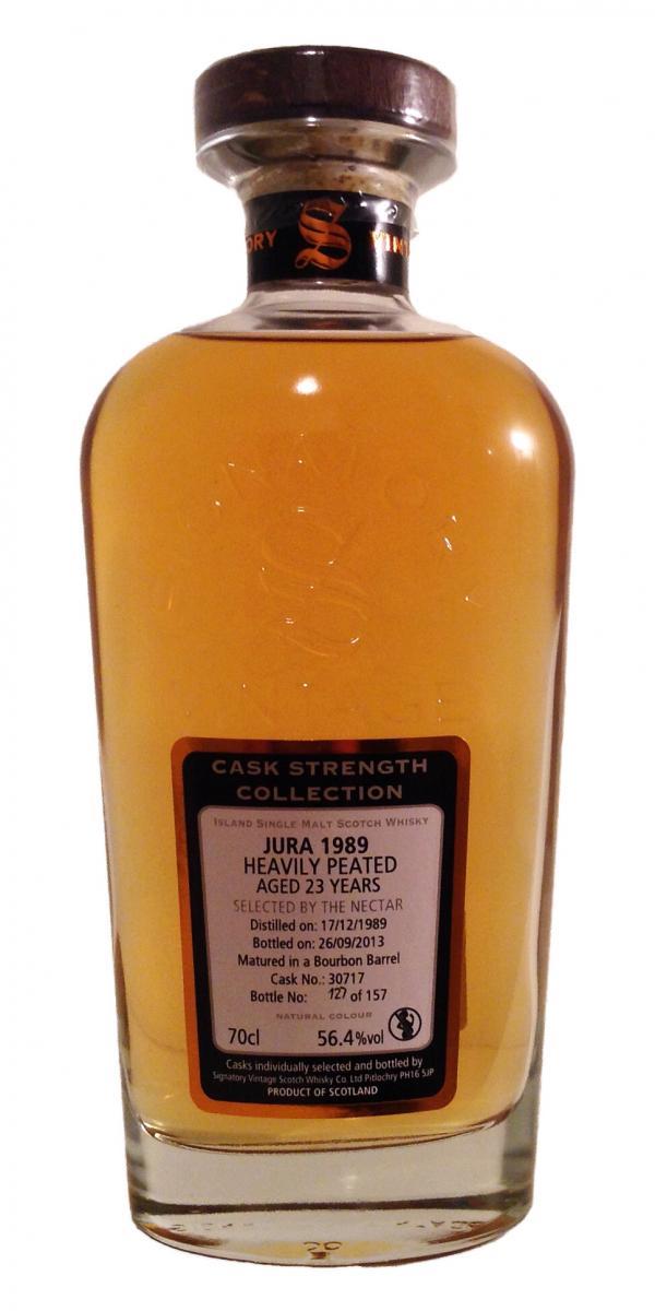 Isle of Jura 1989 SV  Cask Strength Collection - Heavily Peated