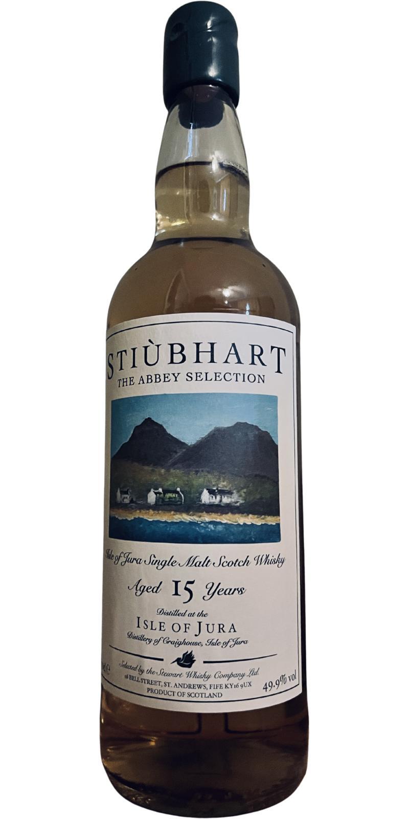 Isle of Jura 2009 SWCo  Stiùbhart