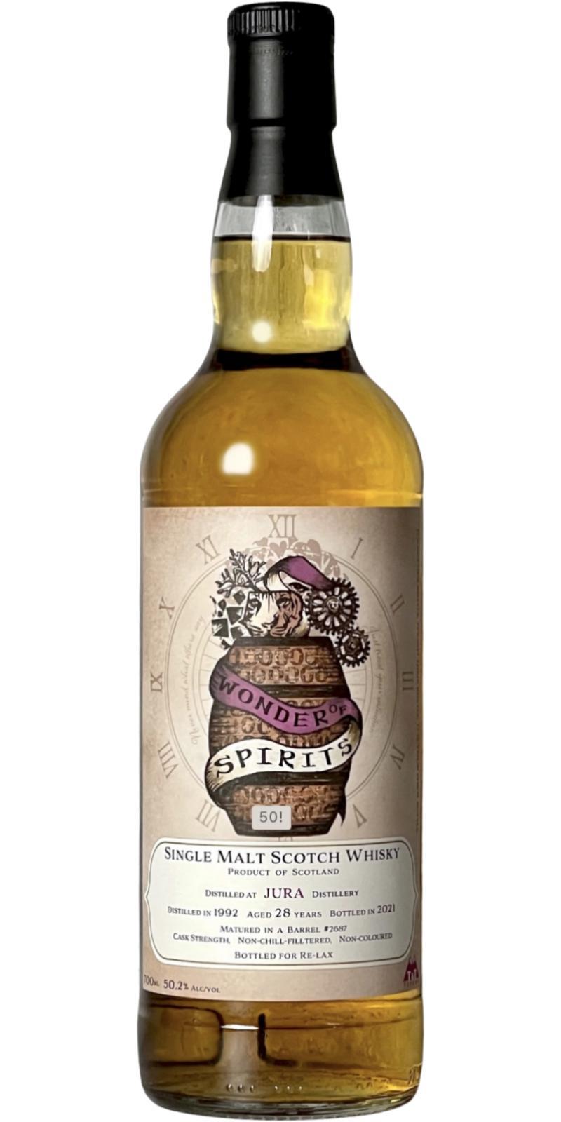 Isle of Jura 1992 TTT  Wonder Of Spirits