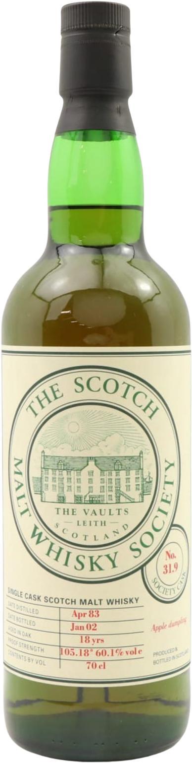 Isle of Jura 1983 SMWS 31.9  Apple dumpling