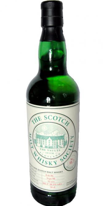 Isle of Jura 1986 SMWS 31.7