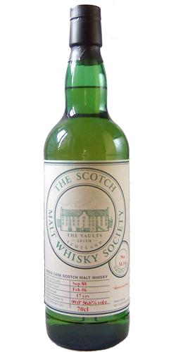 Isle of Jura 1988 SMWS 31.14  Barns and brine