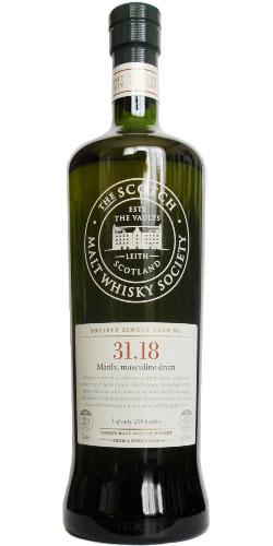 Isle of Jura 1988 SMWS 31.18  Manly, masculine dram