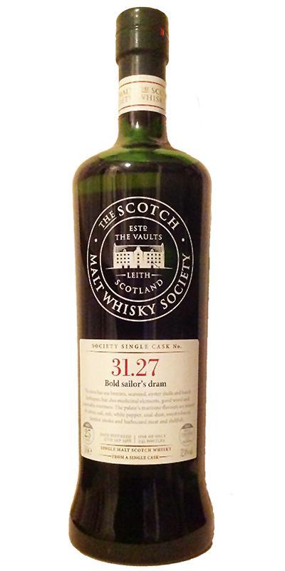 Isle of Jura 1988 SMWS 31.27  Bold sailor’s dram