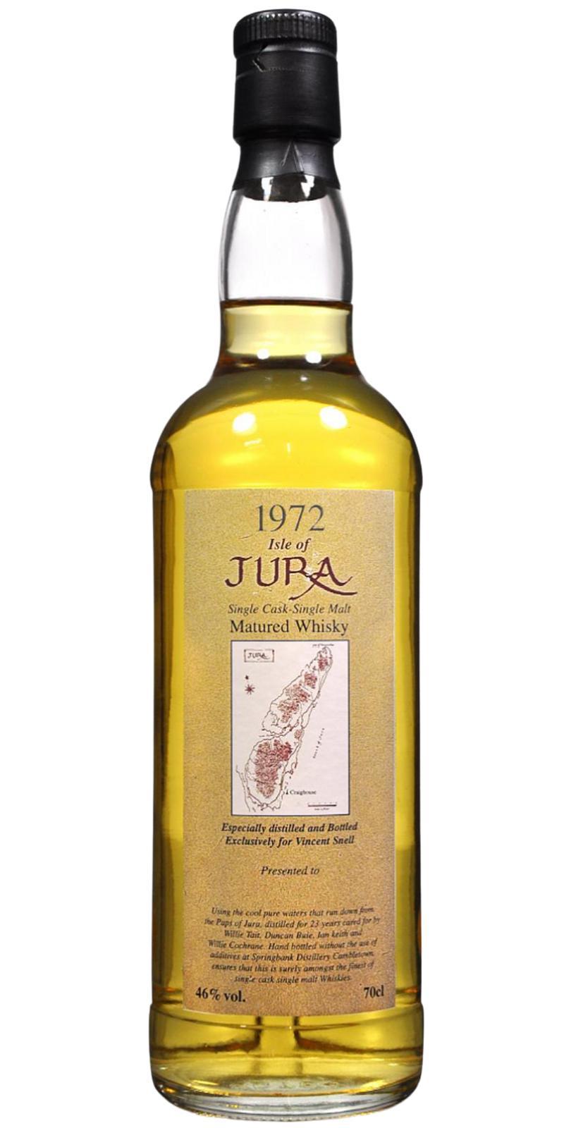 Isle of Jura 1972 UD  Private Bottling