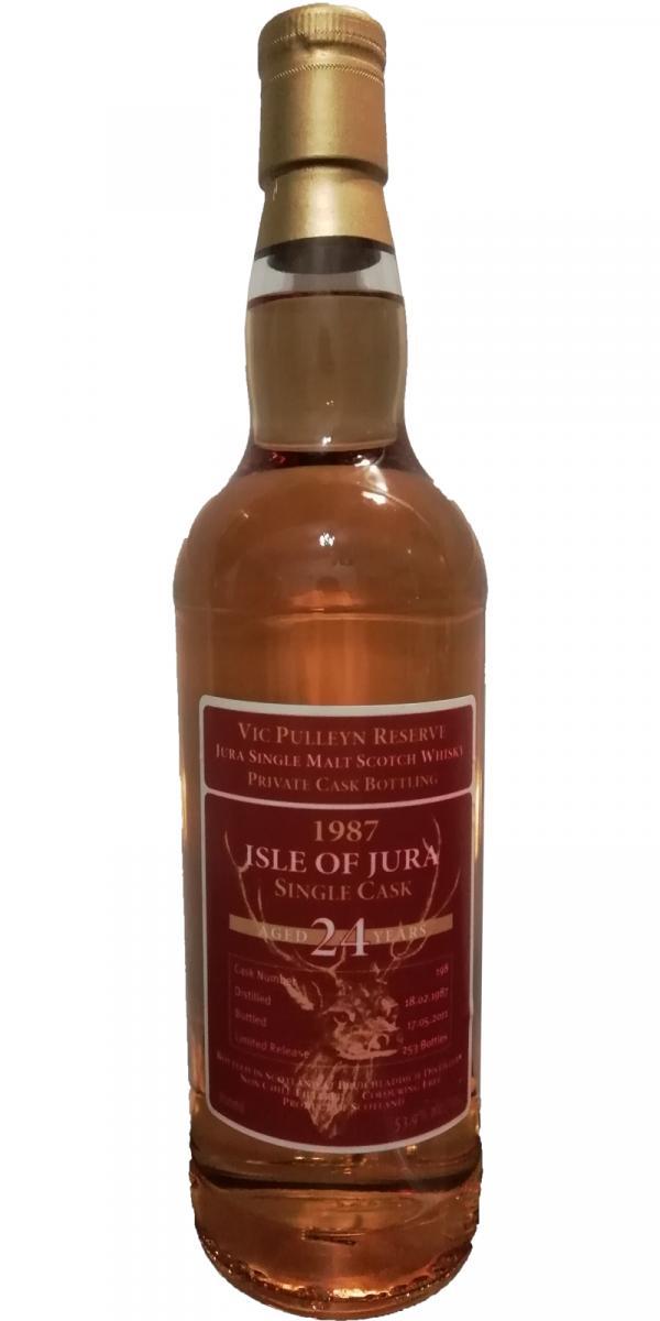 Isle of Jura 1987 UD  Private Cask Bottling