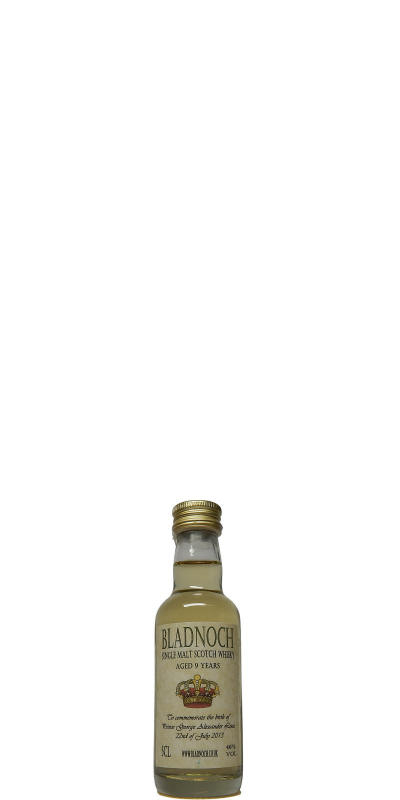 Bladnoch 09-year-old Commemorative Bottling