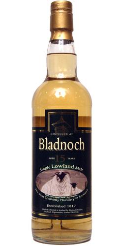 Bladnoch 15-year-old Sheep Label