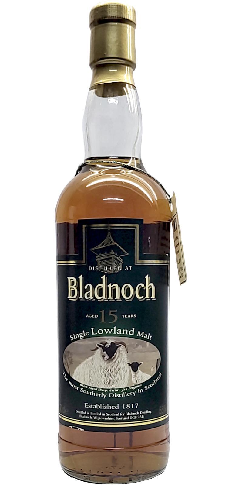 Bladnoch 15-year-old Sheep Label