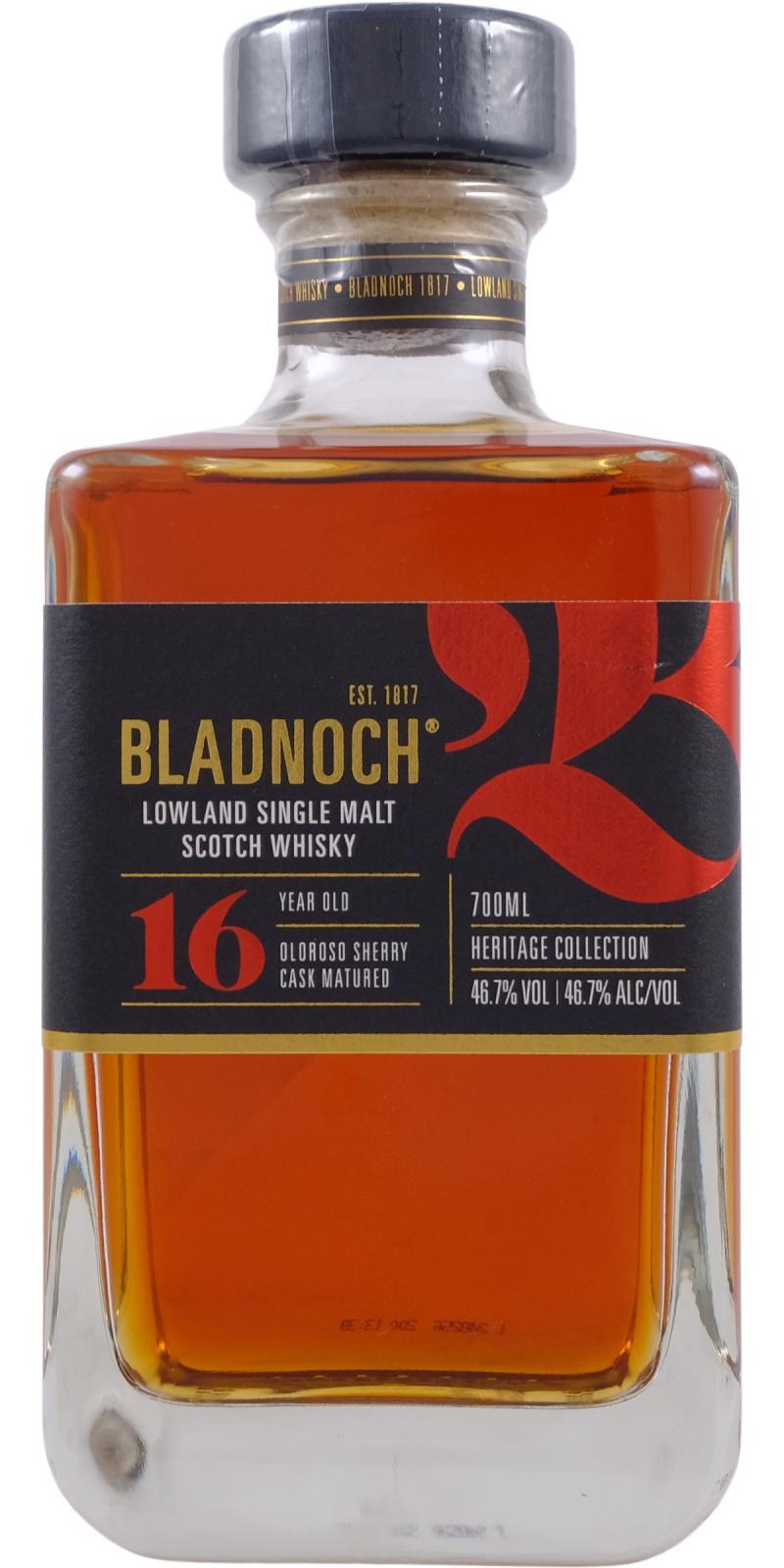 Bladnoch 16-year-old Heritage Collection