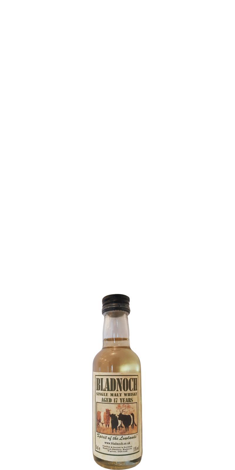Bladnoch 17-year-old Spirit of the Lowlands - Miniature