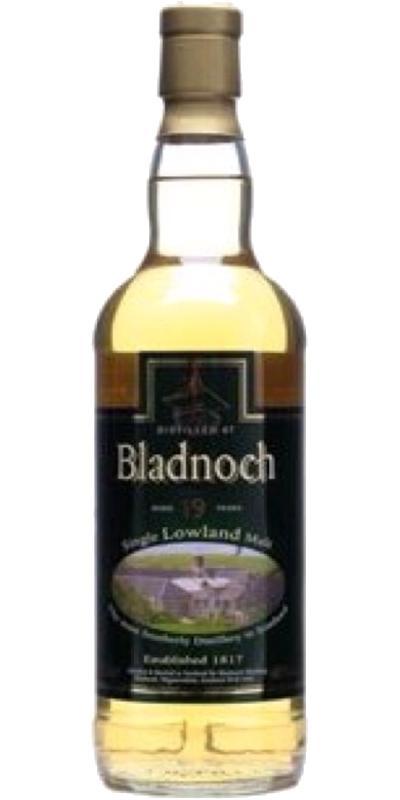 Bladnoch 19-year-old Distillery Label