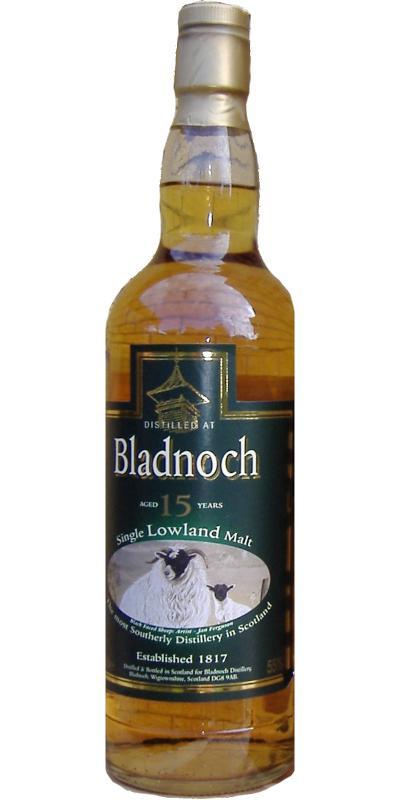 Bladnoch 1990 Handbottled at the Distillery