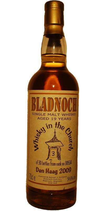 Bladnoch 1990 Whisky in the Church, Den Haag 2009