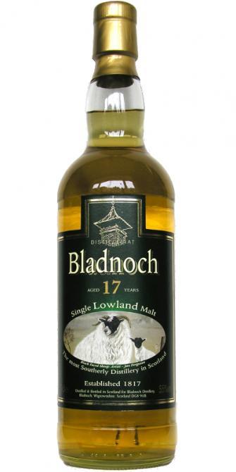 Bladnoch 1992 Sheep Label