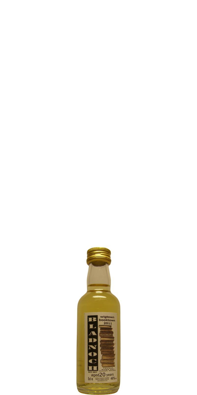 Bladnoch 20-year-old Wigtown Booktown 2011