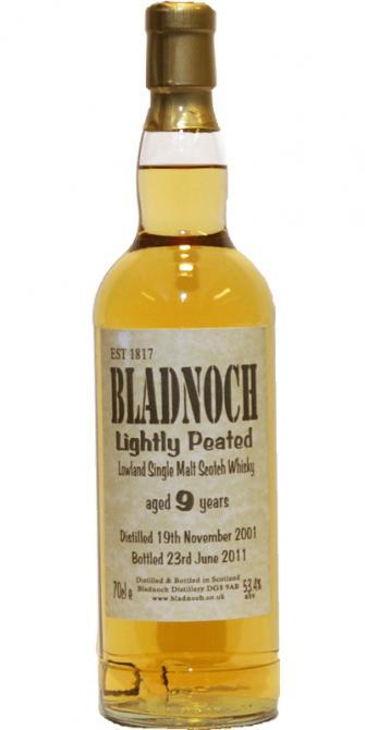 Bladnoch 2001 Lightly Peated