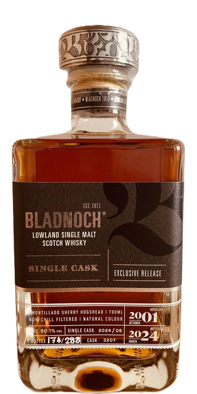Bladnoch 2001 Single Cask