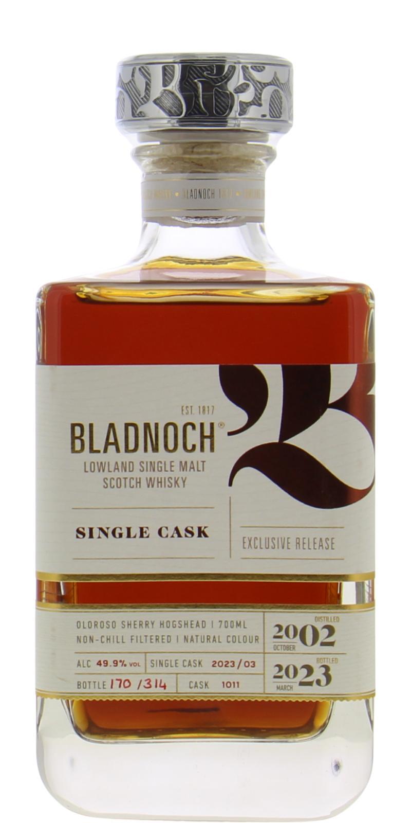 Bladnoch 2002 Single Cask