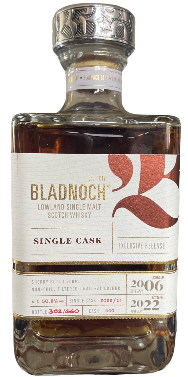 Bladnoch 2006 Single Cask