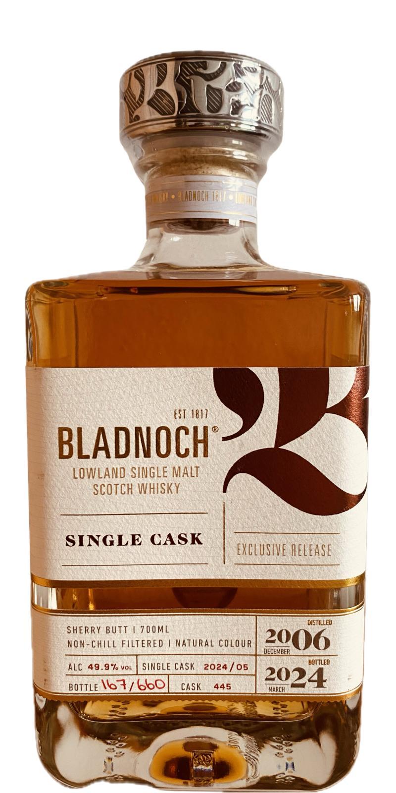Bladnoch 2006 Single Cask