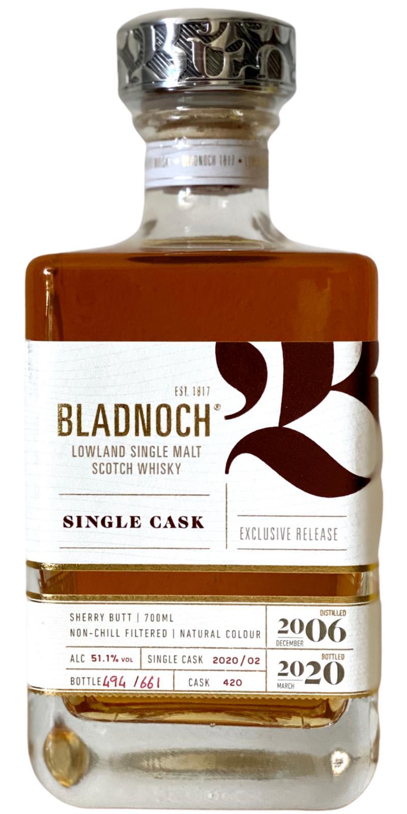 Bladnoch 2006 Single Cask