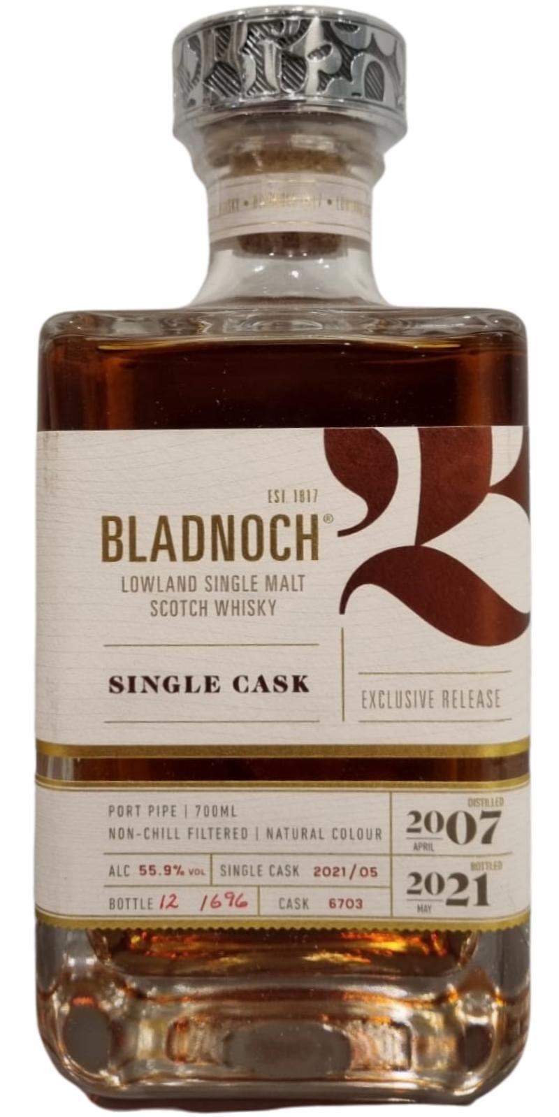Bladnoch 2007 Single Cask