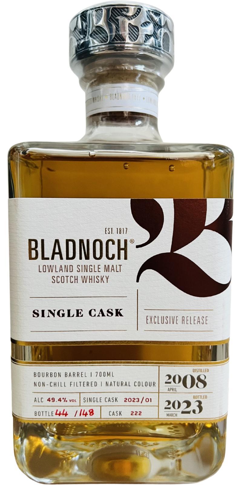 Bladnoch 2008 Single Cask