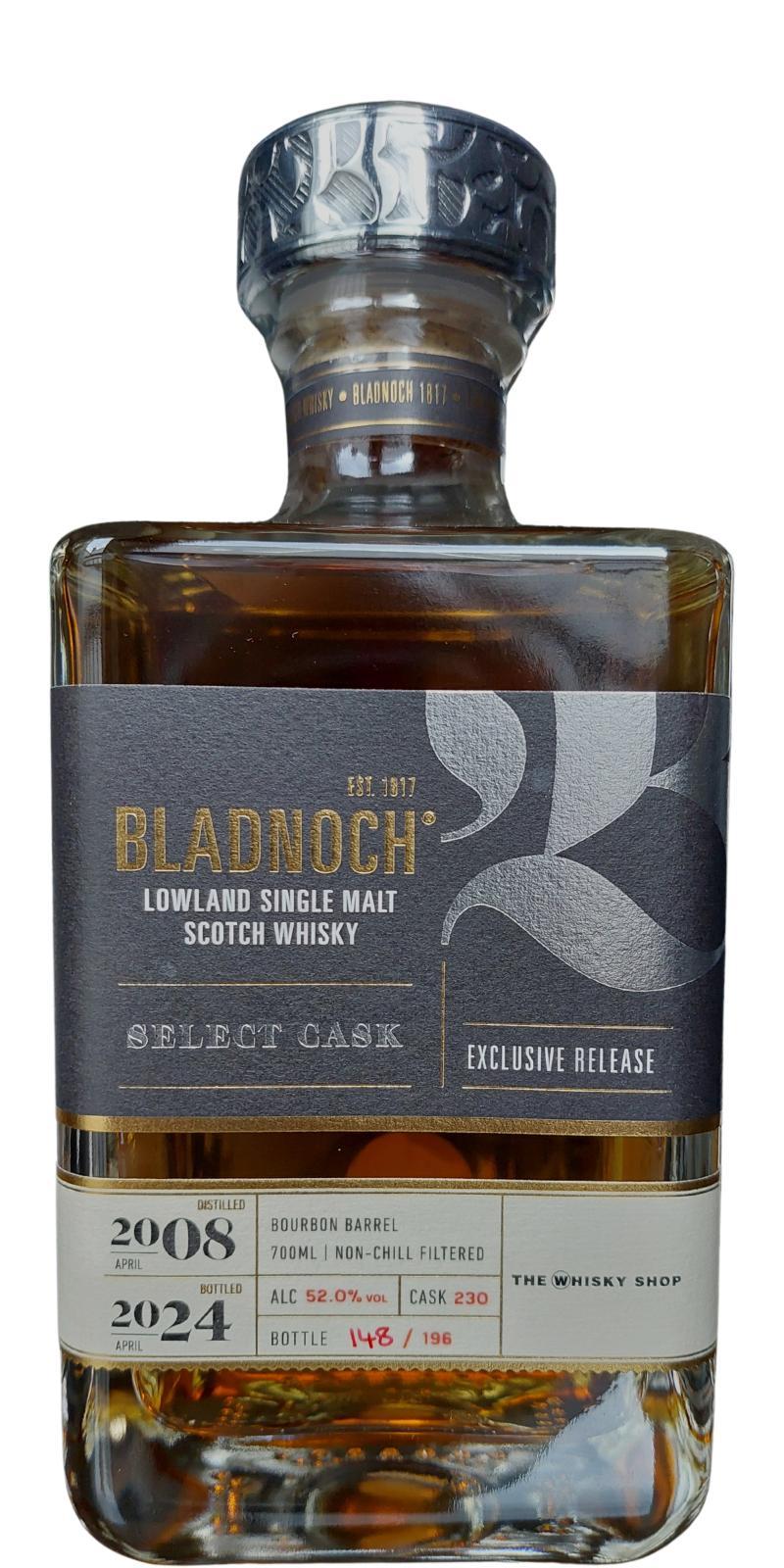 Bladnoch 2008 Exclusive Release