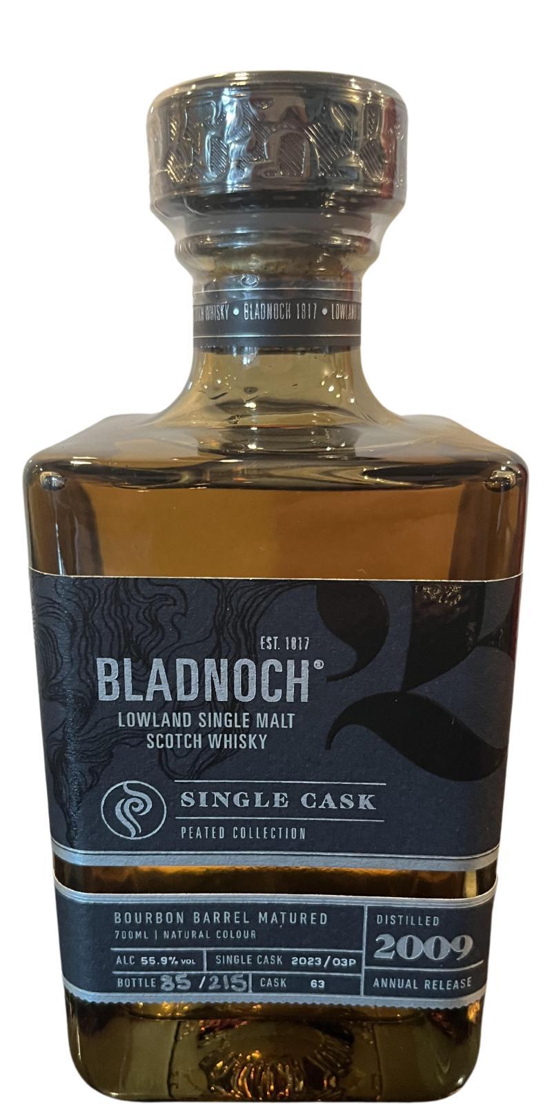 Bladnoch 2009 Peated Collection