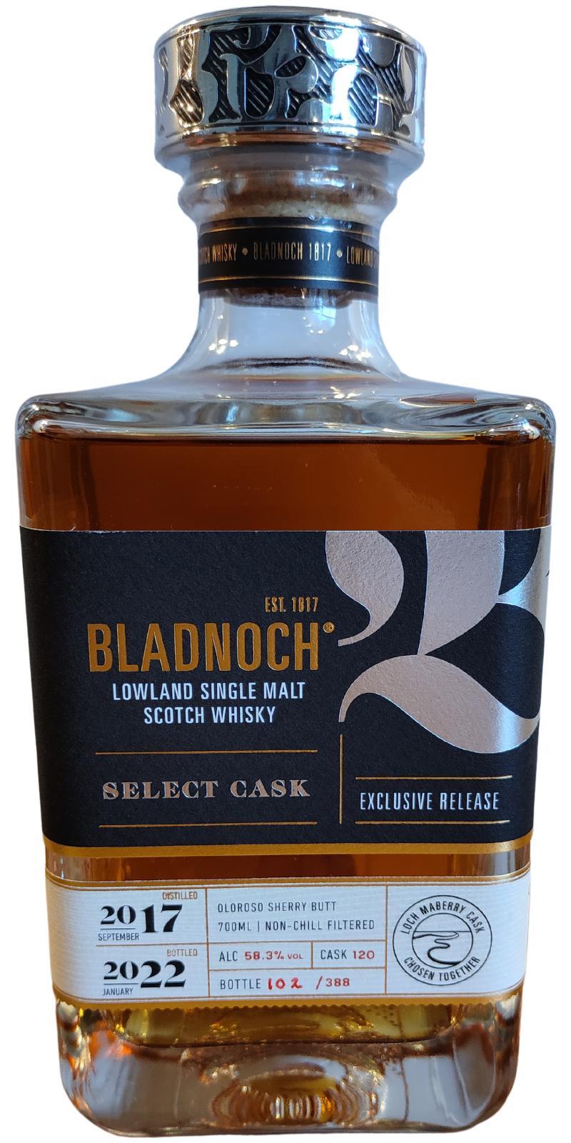 Bladnoch 2017 Select Cask