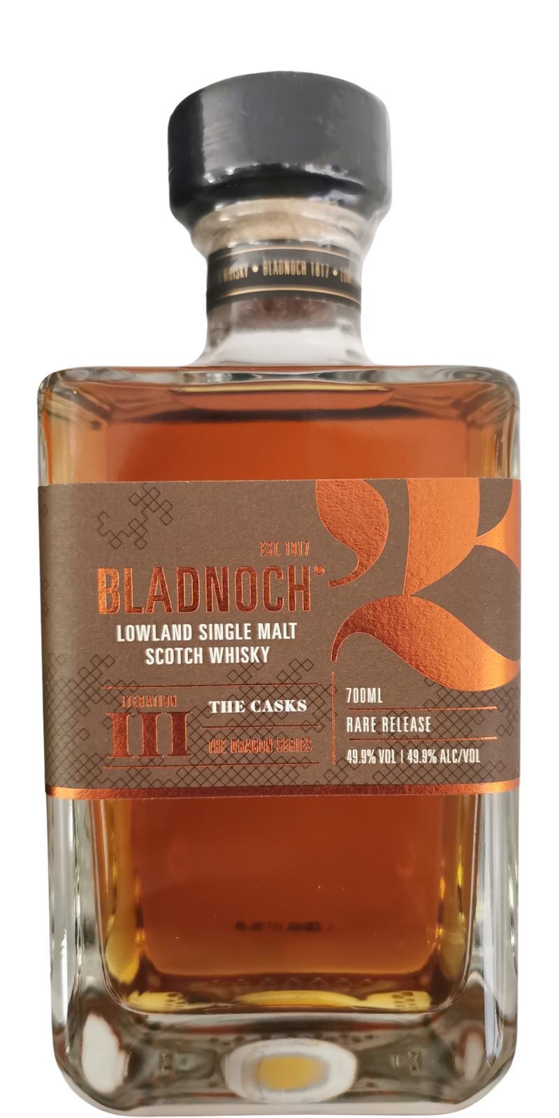 Bladnoch Iteration III - The Casks The Dragon Series
