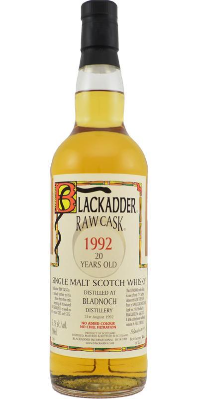Bladnoch 1992 BA Raw Cask