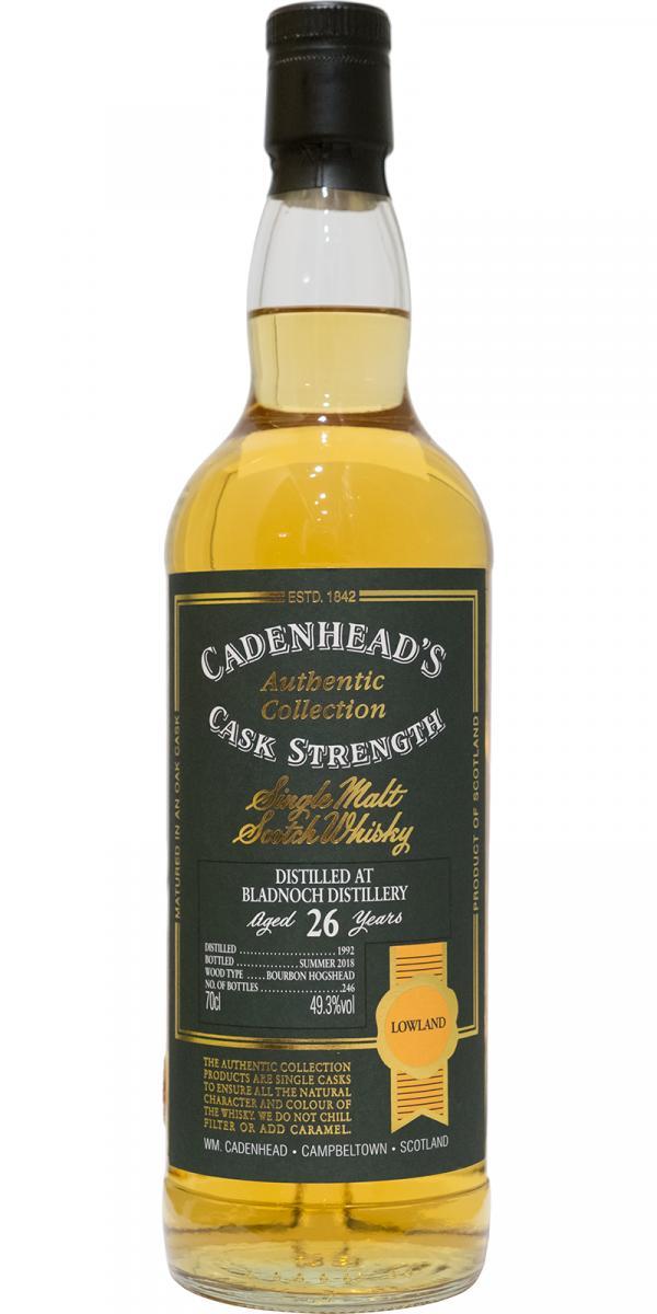 Bladnoch 1992 CA Authentic Collection