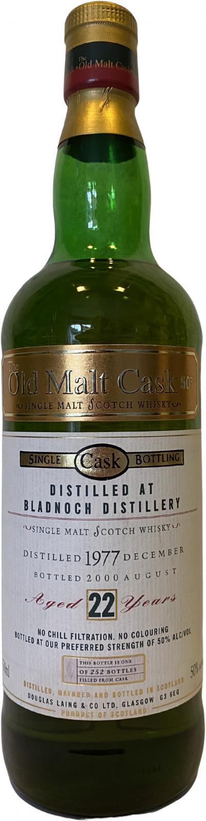 Bladnoch 1977 DL The Old Malt Cask
