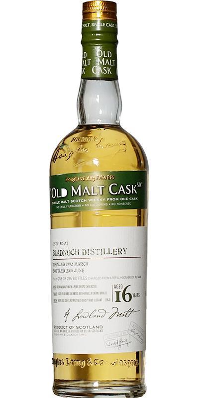 Bladnoch 1992 DL The Old Malt Cask
