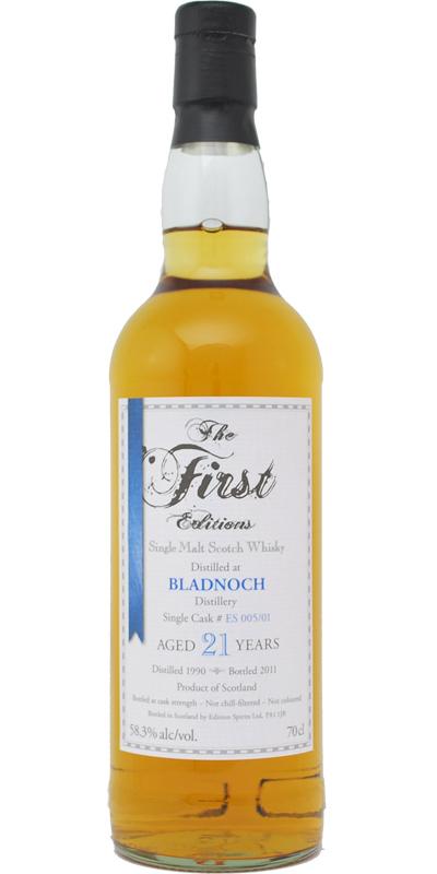 Bladnoch 1990 ED The First Editions