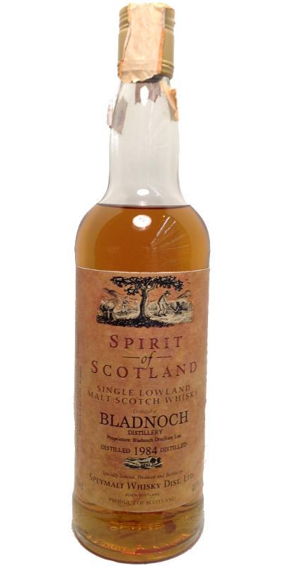 Bladnoch 1984 GM Spirit of Scotland