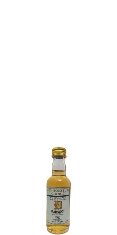 Bladnoch 1986 GM Connoisseurs Choice - Miniature
