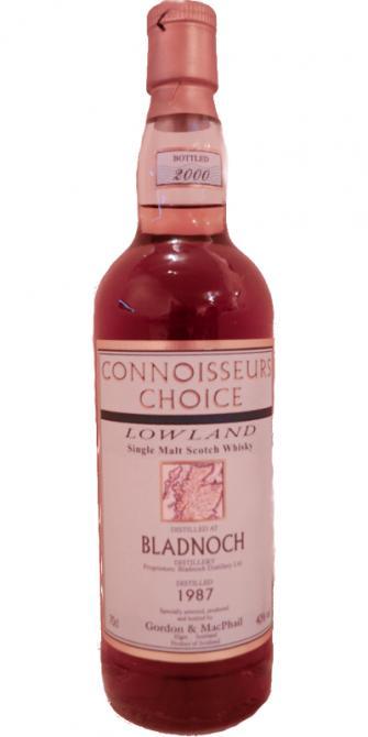 Bladnoch 1987 GM Connoisseurs Choice