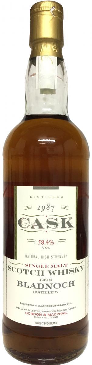 Bladnoch 1987 GM Cask Strength
