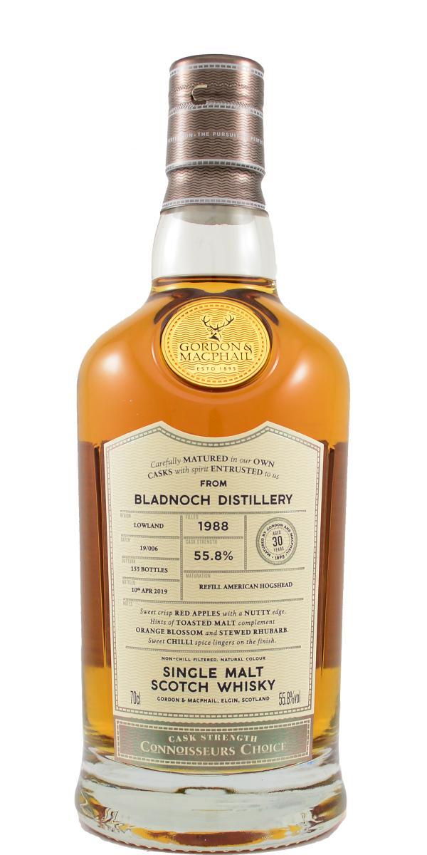 Bladnoch 1988 GM Connoisseurs Choice - Cask Strength