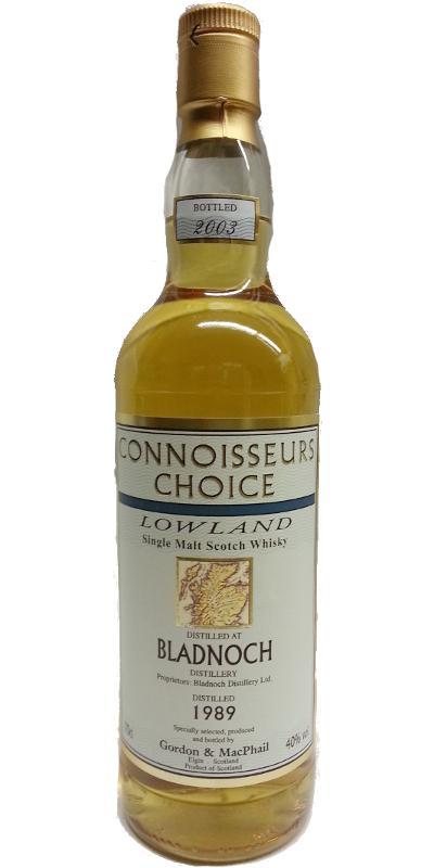 Bladnoch 1989 GM Connoisseurs Choice