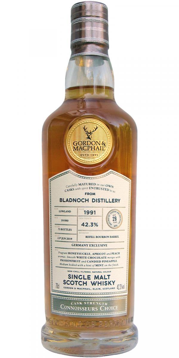 Bladnoch 1991 GM Connoisseurs Choice - Cask Strength